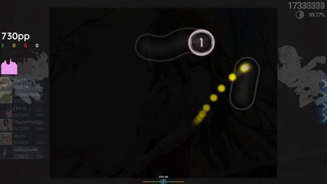 maliszewski (8.72⭐) Yamajet feat. Hiura Masako - Sunglow [Harmony] +HDNC 99.71% | 1646x FC | 1038 P