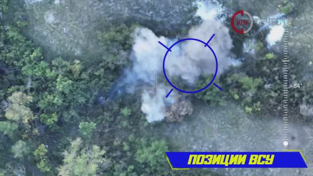 🛫💥☠⚡FPV-дроны 123 бригады уничтожают позиции украинских боевиков в районе Выемки