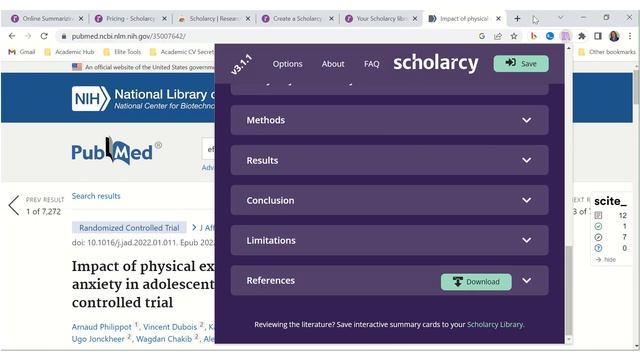 Scholarcy | AI for Researchers