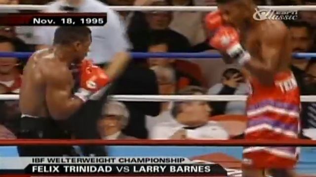 Felix Trinidad vs. Larry Barnes