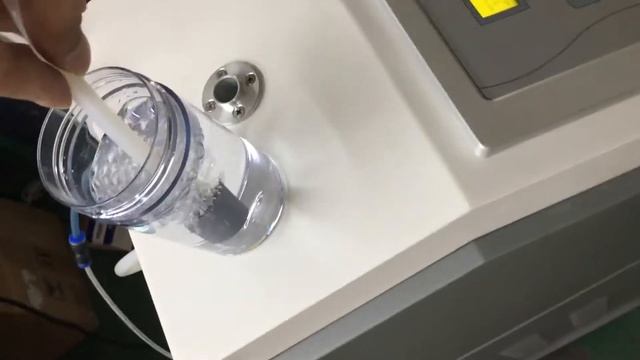 Jet peel machine
