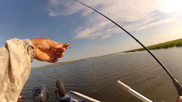 TSU YOKI миниратлин GROCH 35S. Ловля белого хищника на УЛ спиннинг