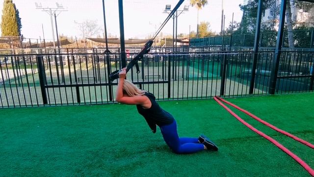 Trx  Triceps Overhead Press