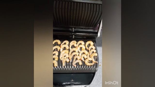 Едим вкусно на даче и Дома- Креветки на гриле в чесночном соусе