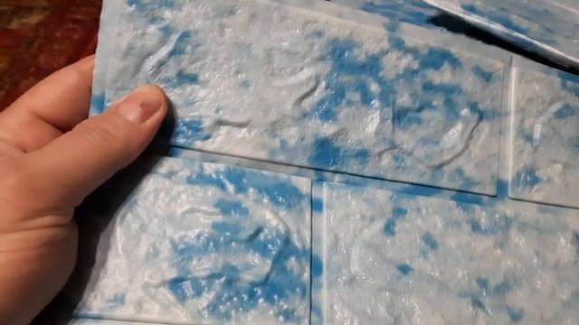 Самоклейка голубой мрамор.mp4
