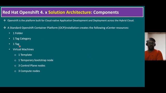 Red Hat Openshift 4 x Solution Architecture on vSphere & HPE | Solution Components