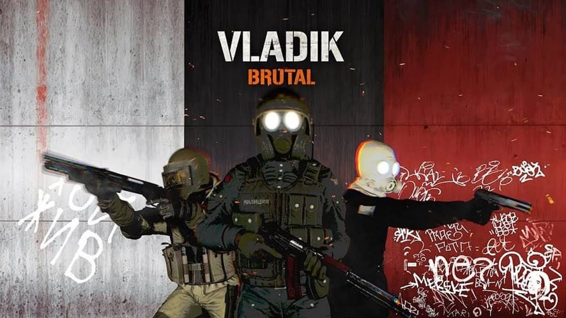 Новая РУССКАЯ игра. Русский Half-Life? Прохождение Vladik Brutal.