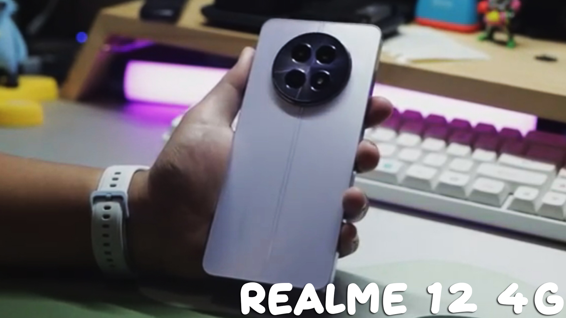 Realme 12 4G первый обзор на русском