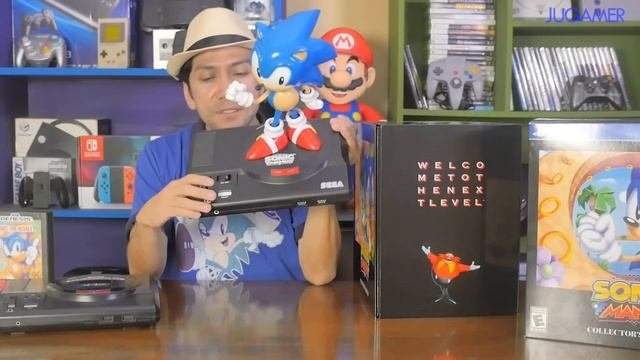 SONIC MANIA  Edición de coleccionista !!  --  Unboxing    ?