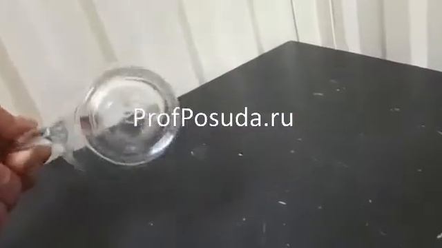 Кружка прозрачная стеклянная Pasabahce Aqua арт 17339