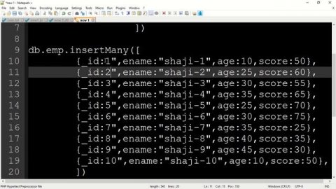 mongoDB 04 By Shaji Topic: deleteMany(), insertMany(), load()