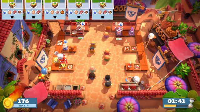 Overcooked! All You Can Eat The World Food Festival 1-1 4 Stars