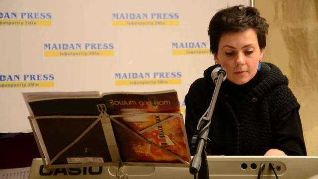 #Квартирник 27.11.2014: Марія "CoMaha" Хмельова, Антоніна Юша-Криса та Орест Криса