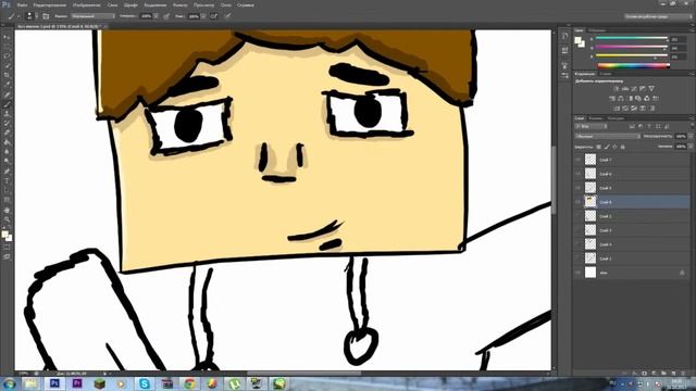 SpeedArt-#4 (For Me) (ПЕРВЫЙ РАЗ В ФОТОШОП)