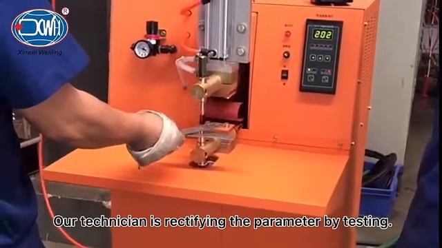 The Metal Sheet's Welding Of Table Spot Welder