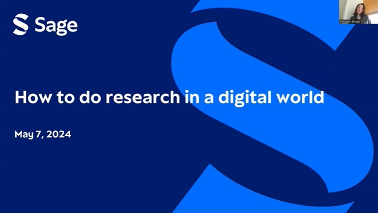 How to Do Research and Get Published. How to do research in a digital world