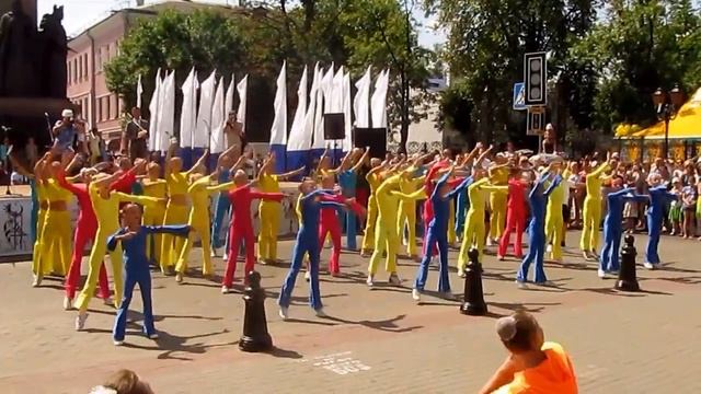 Брест 26.07.2014 День города,открытие хореографического училища