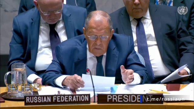 Лавров — на заседании Совета Безопасности ООН по ситуации на Ближнем Востоке