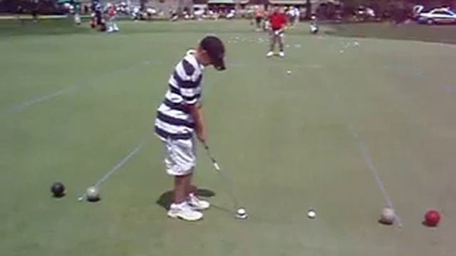 Austin drains a 30 footer!
