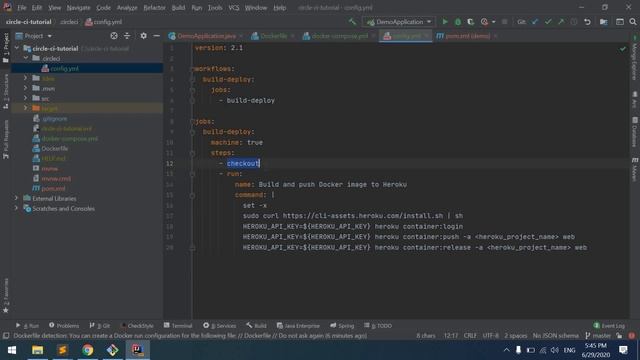 Deploy App to Heroku using CircleCI