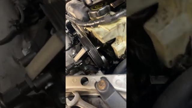 How to remove a backwards pulley for my power steering pump