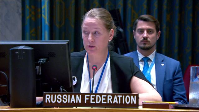 DPR Maria Zabolotskaya at UNSC briefing on "Maintenance of international peace and security"