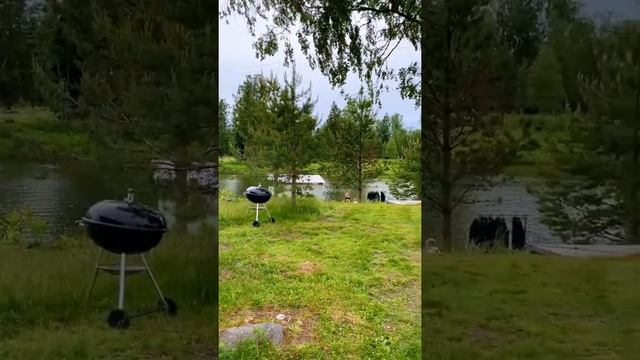 Беседка в аренду на берегу озера