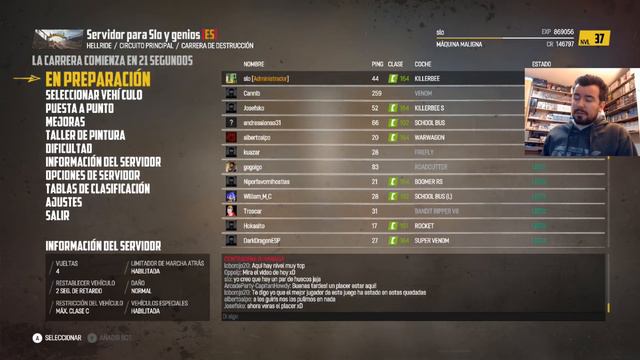 WRECKFEST (PC) - Carreras con suscriptores y contra EL CAMIÓN DE LOS HELADOS || Gameplay en Español