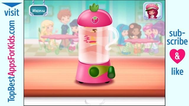 Strawberry Shortcake Sweet Shop  Candy Maker Game App for Kids