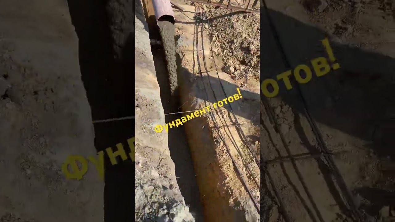 Ленточный фундамент