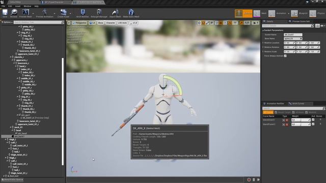Создание FPS часть 6 / Добавляем смену оружия / Unreal Engine