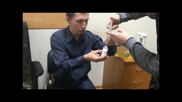 Принципиальная модель газового генератора и спасательного браслета