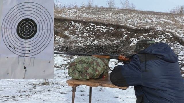 МР- 135 (помпа) против ИЖ-17 (промысловка)