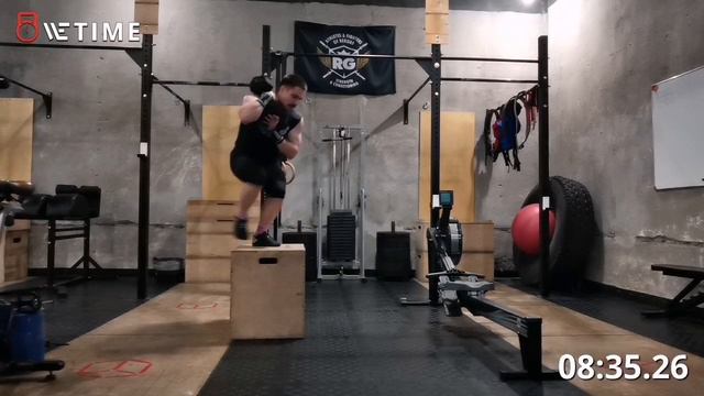 Левин Геннадий. Sever Throwdown V. Intermediate. WOD 1.1-1.2.