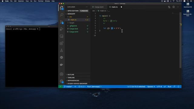 15 Chars And Bytes (Rust Systems Programming)