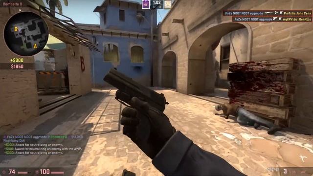 CS:GO funny and pro moments: MAC-10 pistol round? Nothing's Impossible!