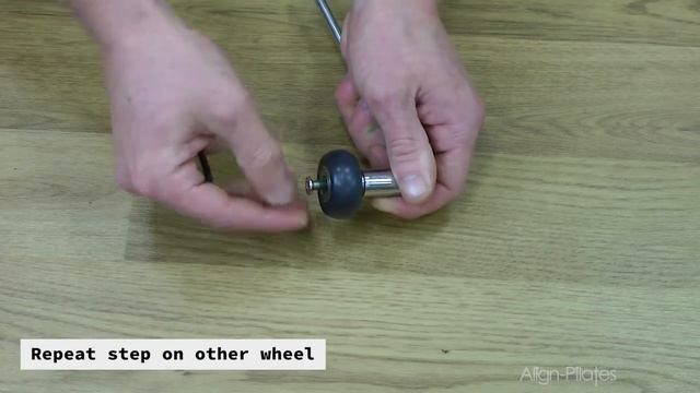 How to change wheels on C2-Pro RC Pilates reformer