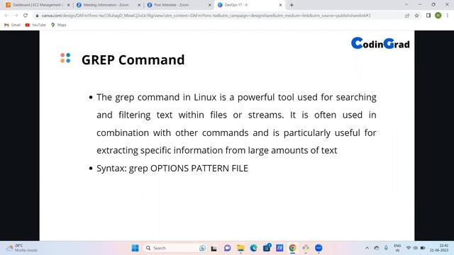 Linux SED GREP Commands in Telugu | CodinGrad