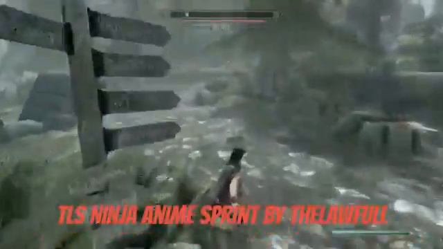Skyrim SE Xbox One Mods|TLS Ninja Anime Sprint