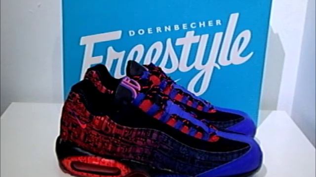 Nike Air Max 95 Premium DB Doernbecher Crime Clothing Product Presentation