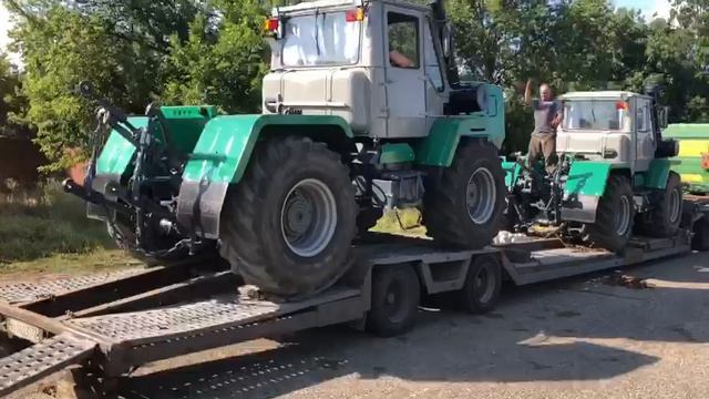 Отгрузка трактора-150 после капитального восстановления и обкатки