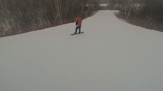 первый раз на сноуборде ♡