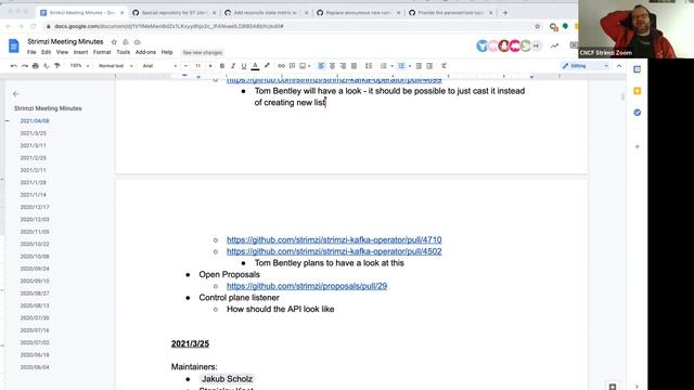 Community Meeting - April 8th 2021