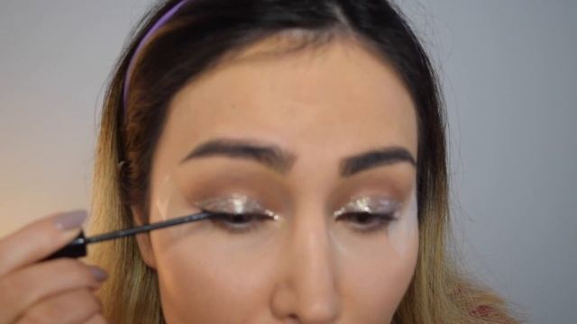 GRWM | holiday glam: sparkly eyes & red lips