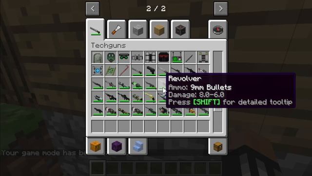 обзор мода Techguns 1.7.10