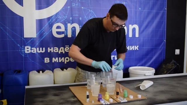 Эпоксидная заливка двери 2/ Epoxy door 2