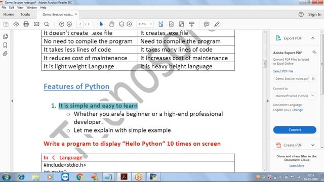 1. Python - Introduction