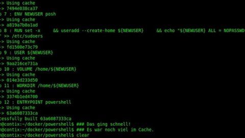 PowerShell: Docker-Image erstellen