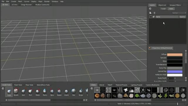 1-Getting Started with Mudbox Tutorial