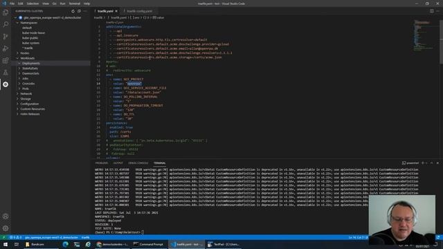 Configuring Openflow on Kubernetes